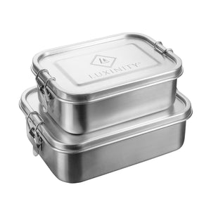 Lunchbox Set 800ml + 1200ml mit Trennwand