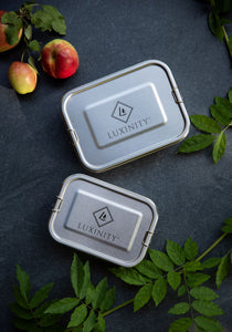 Lunchbox Set 800ml + 1200ml mit Trennwand